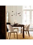 west elm Boerum Dining Chair, Sand/Burnt Wax