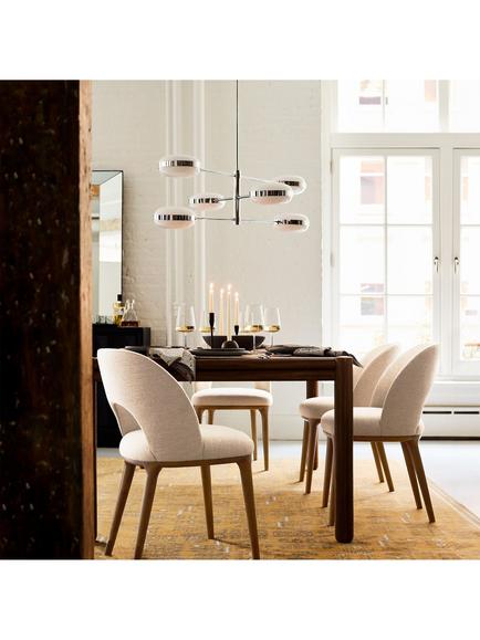 west elm Boerum Dining Chair, Sand/Burnt Wax - view 2, Sand