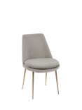 west elm Finley Dining Chair, Dune/Light Bronze