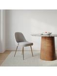 west elm Mid-Century Dining Chair, Silver