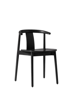 west elm Wingate Dining Chair, Black, Black