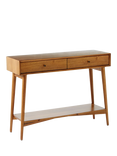 west elm Mid-Century Wood Console Table, Natural