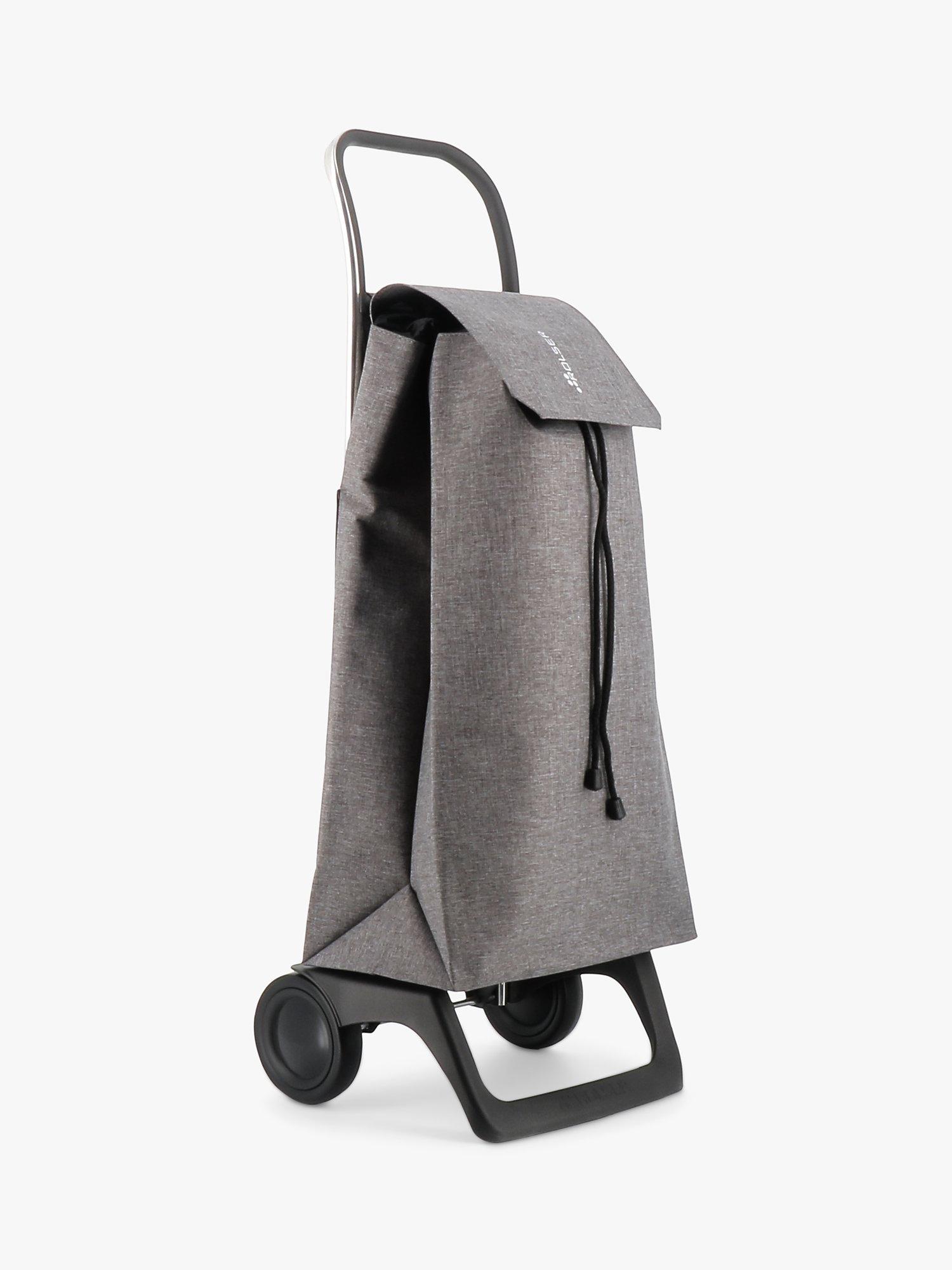 Product image 2 of 5, which shows ROLSER Jet Tweed Shopping Trolley, Grey