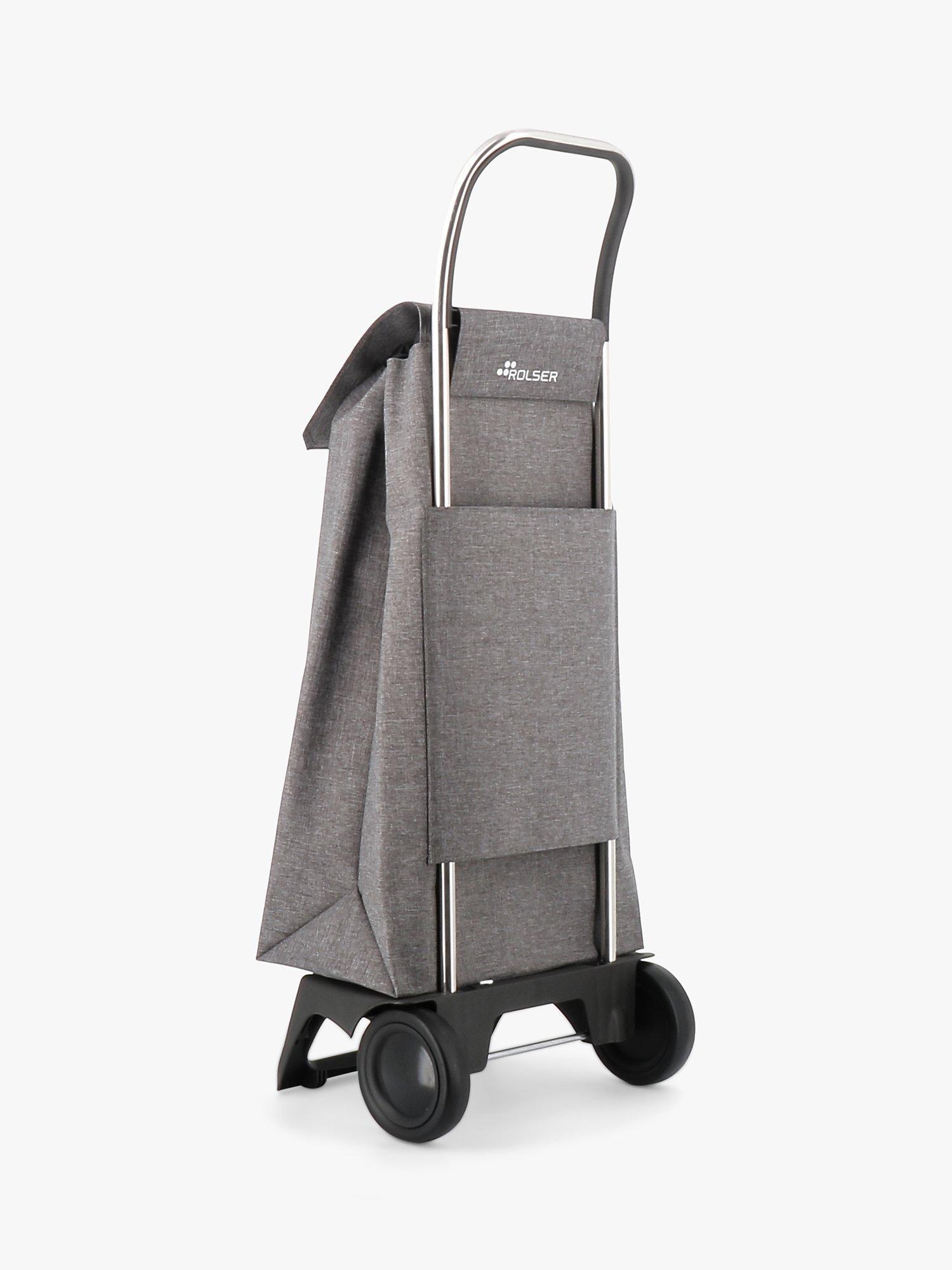 Product image 5 of 5, which shows ROLSER Jet Tweed Shopping Trolley, Grey
