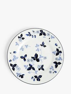 Wedgwood Wild Strawberry Bone China Side Plate, 20.7cm, Inky Blue, 