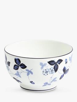 Wedgwood Wild Strawberry Bone China Bowl, 11cm, Inky Blue, 
