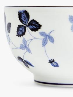 Wedgwood Wild Strawberry Bone China Bowl, 11cm, Inky Blue - view 2, 