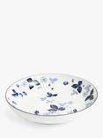 Wedgwood Wild Strawberry Bone China Pasta Bowl, 24cm, Inky Blue