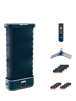 Tefal Care For You First Automatic Garment Steamer Sanitiser, Blue - view 2, Blue