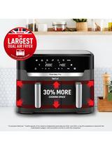 Tefal Easy Fry XXL Dual Drawer Air Fryer, 11L, Grey