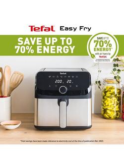 Tefal Easy Fry Mega Air Fryer, 7.5L, Black - view 2, Black