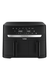 Tefal Easy Fry Dual Drawer Air Fryer, 8.3L, Black