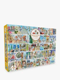 Gibsons Sights & Sounds of Europe Jigsaw Puzzle, 1000 Pieces, 