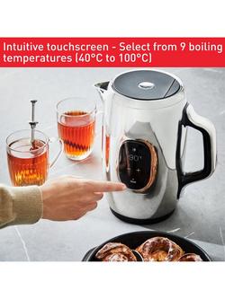 Tefal Majestuo Electric Kettle, Silver - view 2, Silver