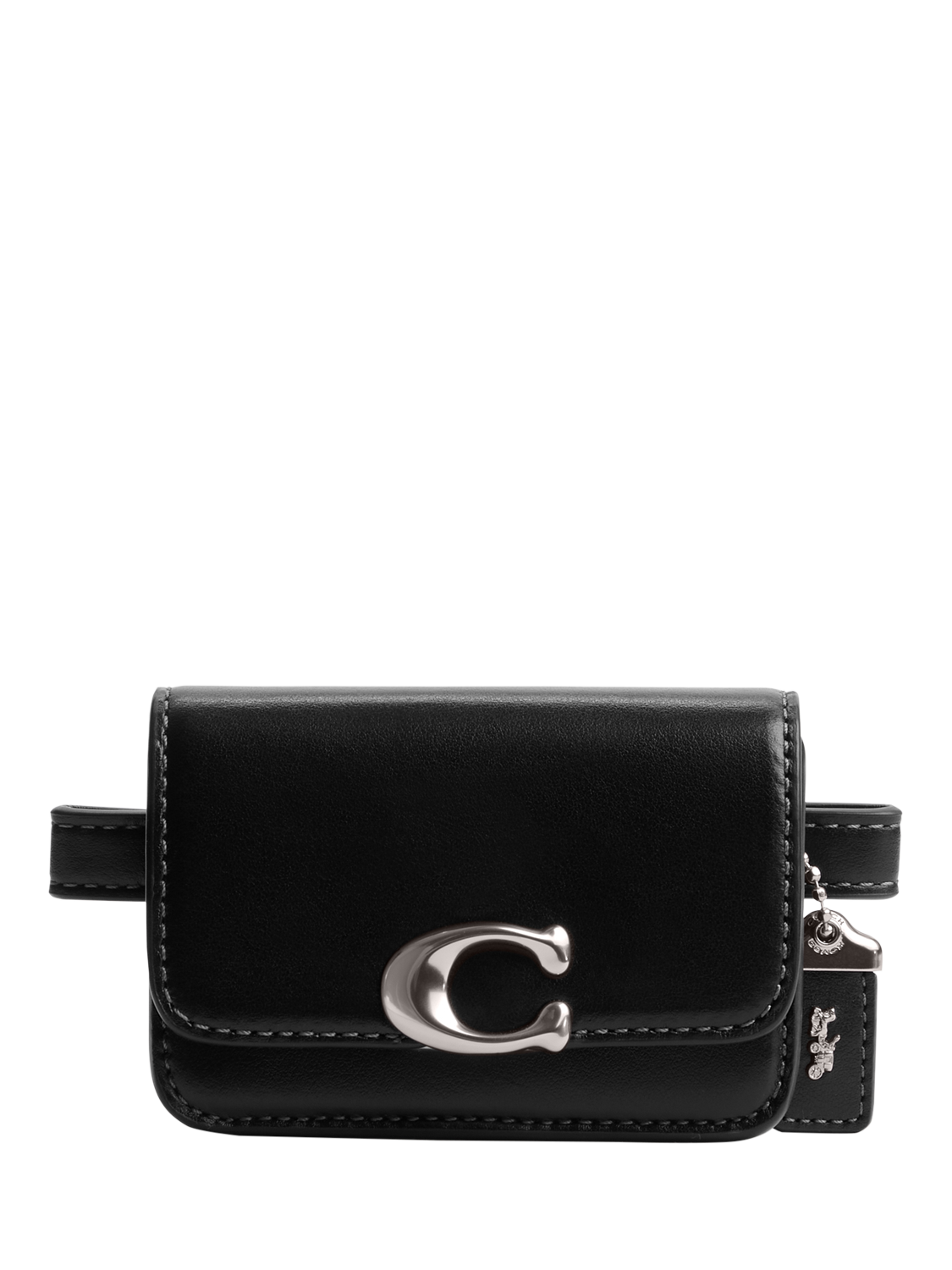 Coach Bandit Leather Mini Belt Bag, Lh/Black