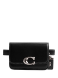 Coach Bandit Leather Mini Belt Bag, Lh/Black