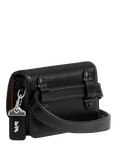 Coach Bandit Leather Mini Belt Bag, Lh/Black