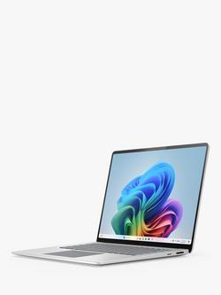 Microsoft Surface Laptop, Copilot+ PC, C12 Snapdragon X Elite Processor, 16GB, 256GB, 15” PixelSense Display, Platinum - view 2, Platinum