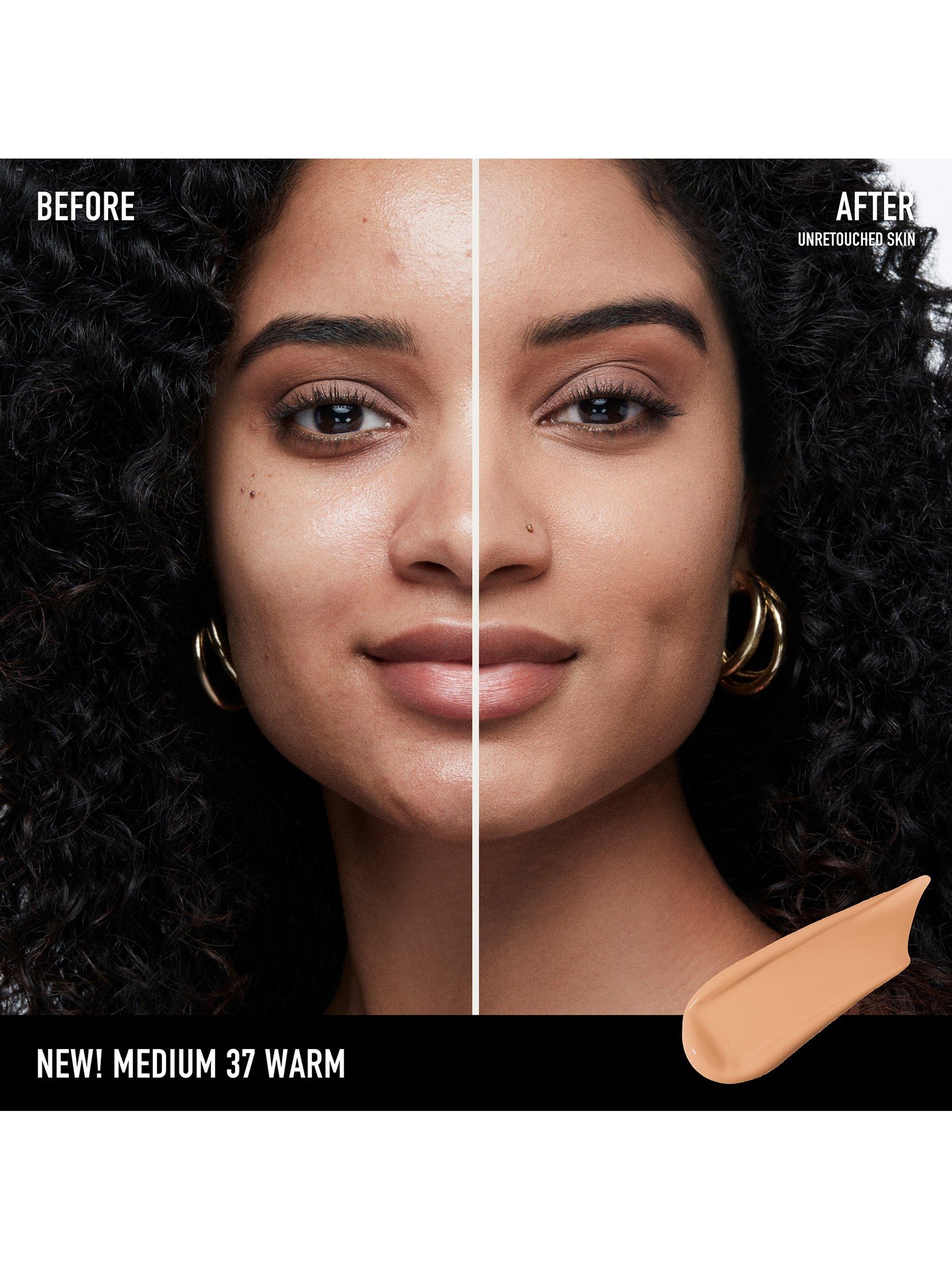 Product image 2 of 8, which shows bareMinerals BAREPRO™ 24HR Matte Comfort Liquid Foundation Mineral SPF20, Medium 37 Warm