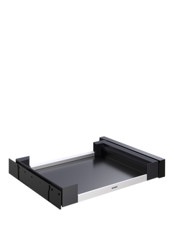 BLANCO Flat Drawer for Hinged Door Kitchen Cabinets, Dark Grey, 
