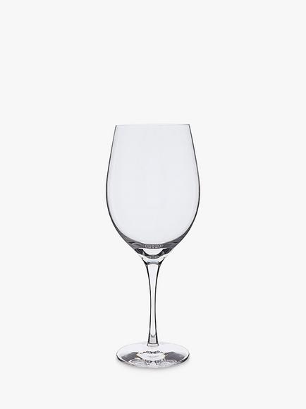 Dartington Crystal Wine Master Bordeaux Wine Glass, Set of 2, 600ml, Clear, Clear