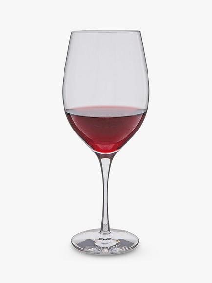 Dartington Crystal Wine Master Bordeaux Wine Glass, Set of 2, 600ml, Clear - view 2, Clear