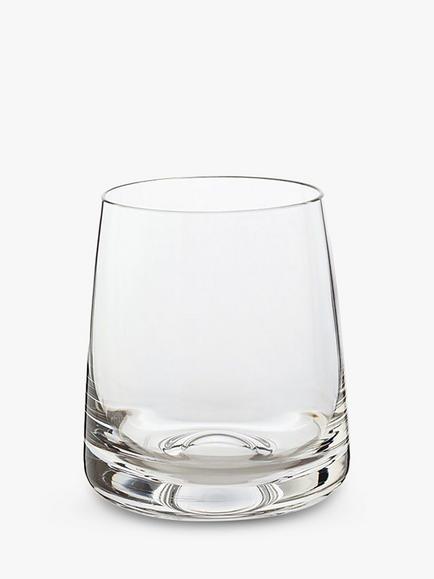 Dartington Crystal Classic Whisky Glass Tumbler, 240ml, Clear, Clear