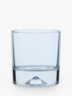Dartington Crystal Dimple Double Old Fashioned Glass Tumbler, 285ml, Clear, Clear