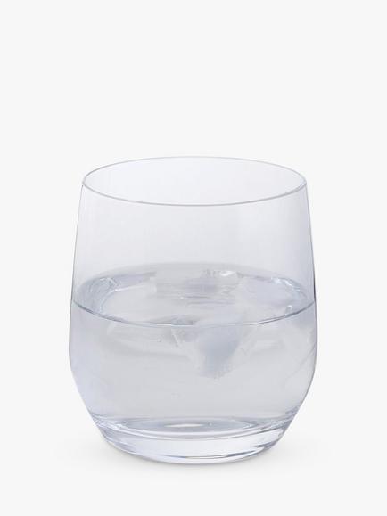 Dartington Crystal Wine & Bar Tumbler Glass, Set of 2, 370ml, Clear - view 2, Clear