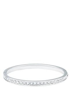 Ted Baker Clemara Crystal Hinge Bangle, Silver