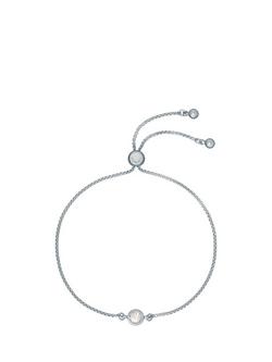 Ted Baker Sarsaa Crystal Adjustable Bracelet, Silver