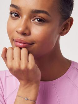 Ted Baker Sarsaa Crystal Adjustable Bracelet - view 2, Silver