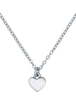 Ted Baker Hara Tiny Heart Pendant Necklace - view 2, Silver