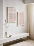 John Lewis 'Abstract Strings' Framed Print, Set of 2, 80 x 60cm, Multi