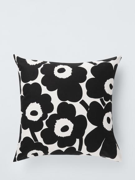 Marimekko Pieni Unikko Cushion, Black