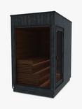 Kirami FinVision Electric Nordic Misty Sauna, Small, Black