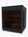 Kirami FinVision Electric Nordic Misty Sauna, Large, Black