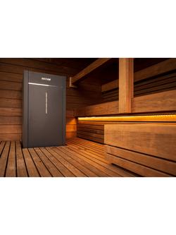 Kirami FinVision Electric Misty Sauna, Medium, Black - view 2, Black