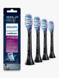 Philips Sonicare HX9054/33 G3 Premium Gum Care Replacement Toothbrush Heads, Pack of 4, Black