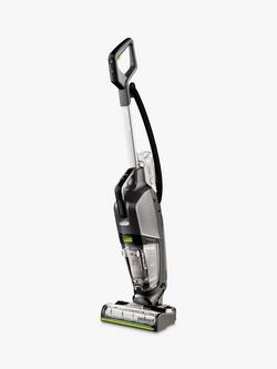 BISSELL CrossWave® HydroSteam™ Pet Select Vacuum Cleaner, Black/Silver/Lime, Black/Silver/Lime
