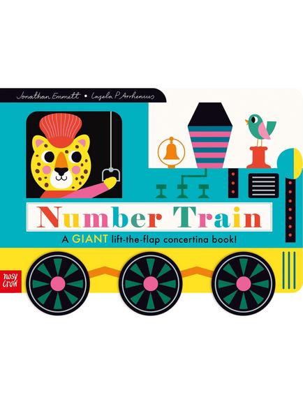 Nosy Crow Number Train Kids' Book, Multi