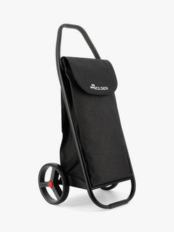 ROLSER COM8 Shopping Trolley, Black, Black
