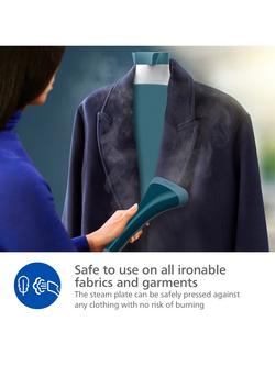 Philips STE1040 Stand Clothes Steamer, White - view 2, White