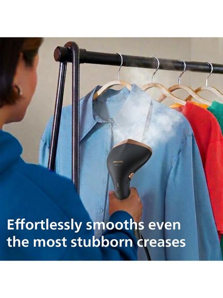 Philips STH7060 7000 Series 2-in-1 Handheld Steamer, Black - view 2, Black