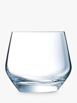 Eclat Cristal d'Arques Paris Ultime Crystal Glass Tumbler, Set of 6, 350ml, Clear, 