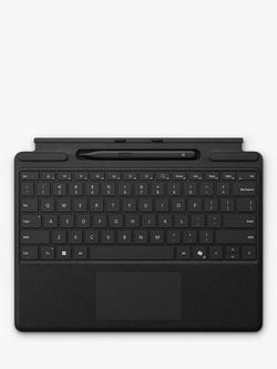Microsoft Surface Pro Keyboard with Slim Pen, Black, Black