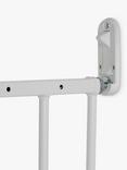 BabyDan No Trip Wall-Mounted Single Panel Safety Gate, 72-78.5cm, White