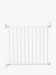 BabyDan No Trip Wall-Mounted Single Panel Safety Gate, 72-78.5cm, Pack of 2, White