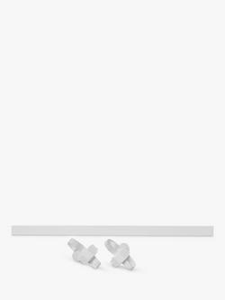 BabyDan Staircase Adapter for Safety Gates, White, White