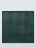 John Lewis Silk Diamond Pocket Square, Green/Multi